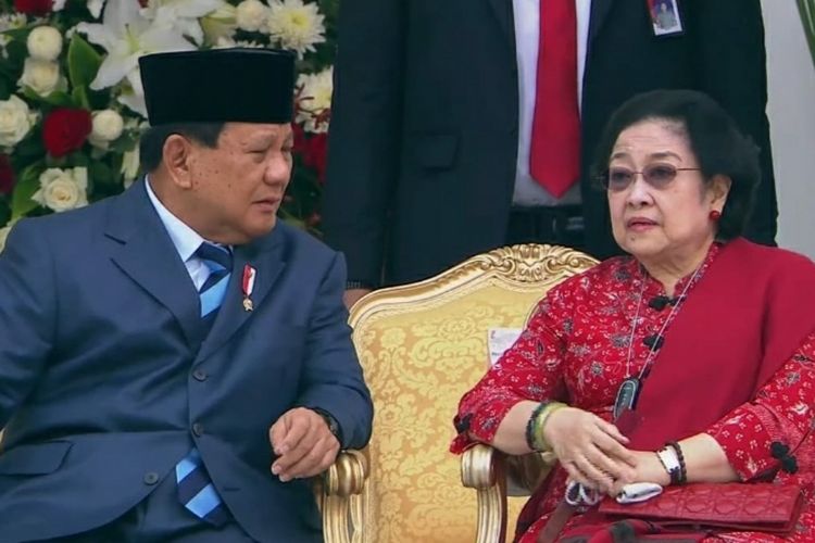 Mega Dan Prabowo Saling Kirim Salam, Akankah PDIP Masuk Pemerintahan Foto : Ist