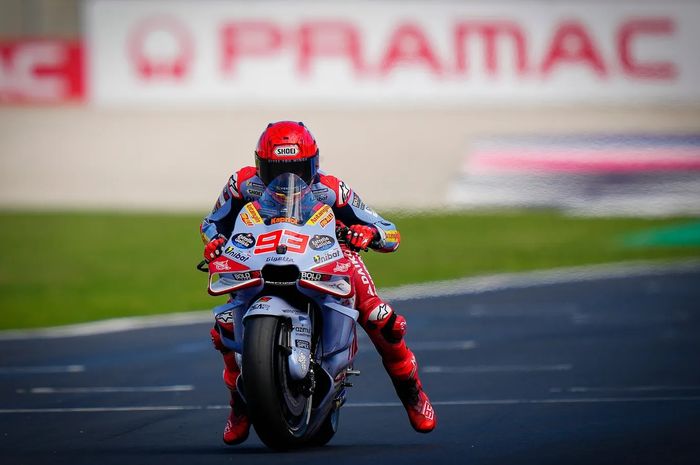 Nasib Buruk Marc Marquez Kembali Terulang, Jatuh Dua Kali saat Kualifikasi MotoGP Mandalika 2024 Foto : Ist