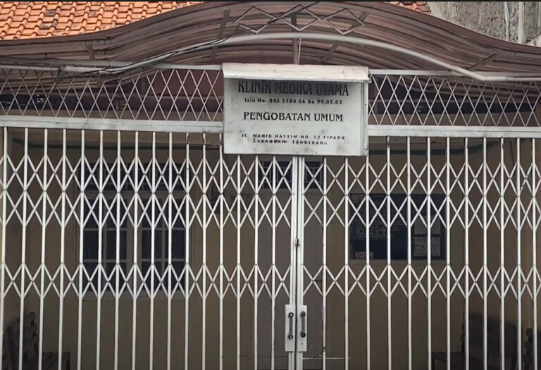 Perawat Klinik di Tangerang Diduga Lecehkan Pasien, Ditetapkan sebagai Tersangka Foto : Ist