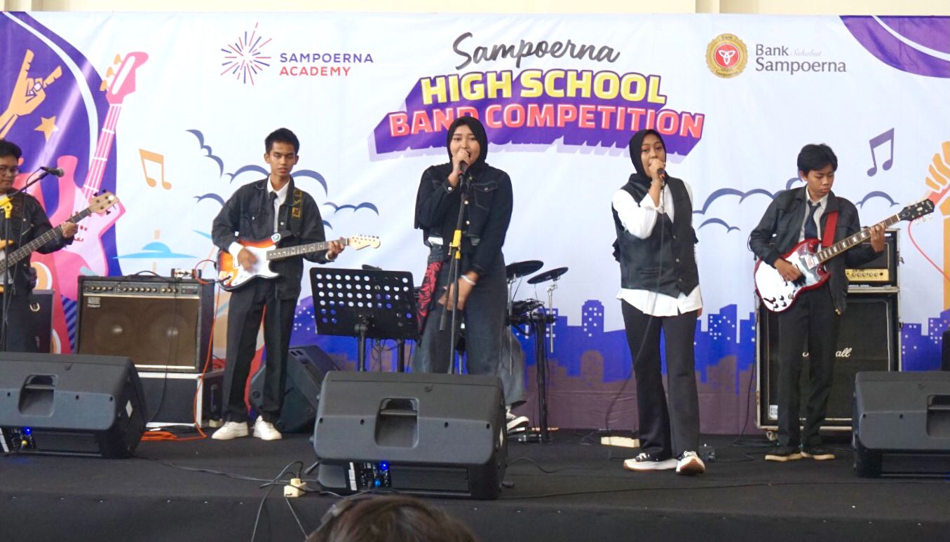 Perkuat Literasi Keuangan Untuk Gen Z, Bank Sampoerna Gelar "Sampoerna High School Band Competition Foto: Ist