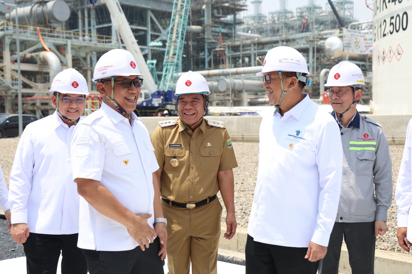 Pj Gubernur Banten Optimis Industri Kimia Dasar Mampu Menjadi Lokomotif Pertumbuhan Ekonomi Foto : Ist