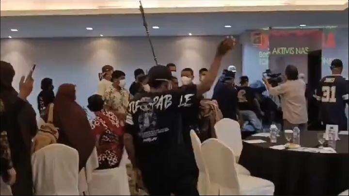 Polisi Tetapkan 2 Tersangka Pembubaran Diskusi Di Hotel Grand Kemang Foto : Ist