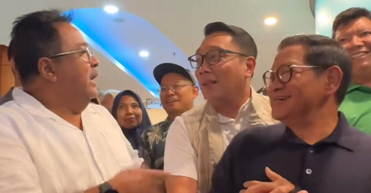 Pram-RK Saling Ledek Di Udara, Mesra Di Darat Foto : Ist