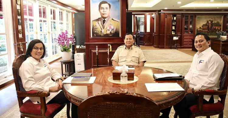 Presiden Terpilih Prabowo Sudah Mulai Ajak Diskusi Calon Menteri Foto : Ist
