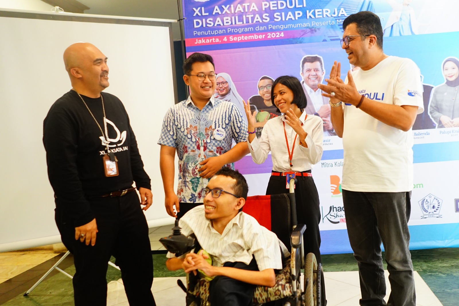 Program XL Axiata Peduli Disabilitas Siap Kerja Foto : Istimewa