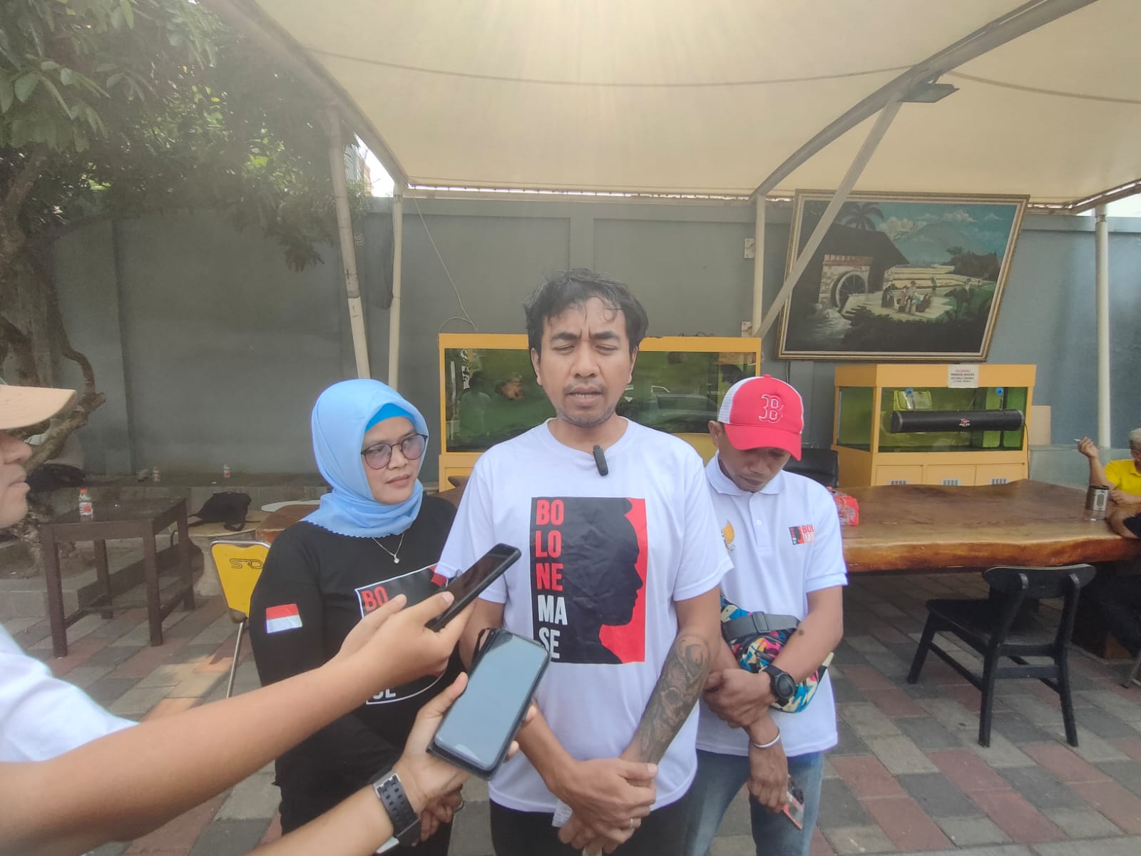 Relawan Gibran Bolone Mase Deklarasi Dukung Sachrudin-Maryono Relawan Gibran Rakabuming Raka yang tergabung dalam Bolone Mase siap dukung Sachrudin-Maryono.(ist).