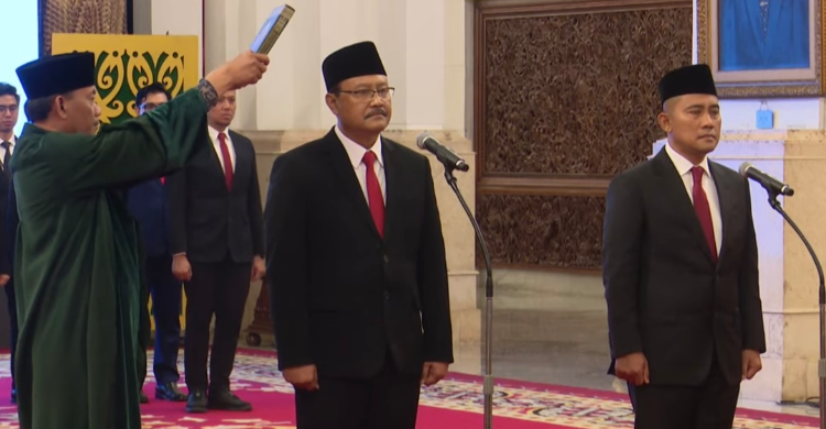 Sah, Sekjen PBNU Gus Ipul Jadi Menteri Sosial Pengganti Tri Rismaharini Foto : Ist