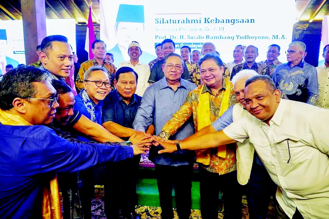 Semua Ketum KIM Belum Bisa Memastikan Jumlah Menteri Yang Akan Didapat Foto : Ist