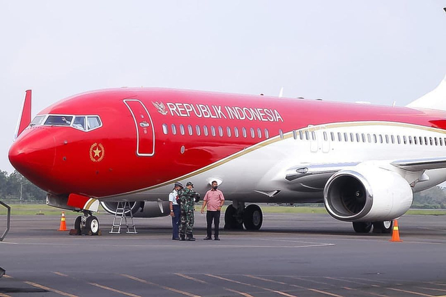 Siang Ini Pesawat Kepresidenan Akan Jajal Bandara Baru IKN Foto : Ist