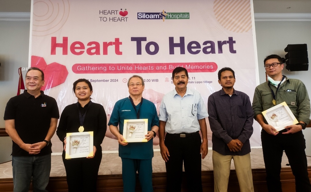 Siloam Hospitals Lippo Vilage Gelar Heart to Heart Gathering, Perkuat Hubungan Dokter dan Pasien Heart to Heart Gathering digelar di Ballroom Siloam Hospitals Lippo Vilage, pada Kamis (26/9) kemarin. (tangselpos.id/lim)