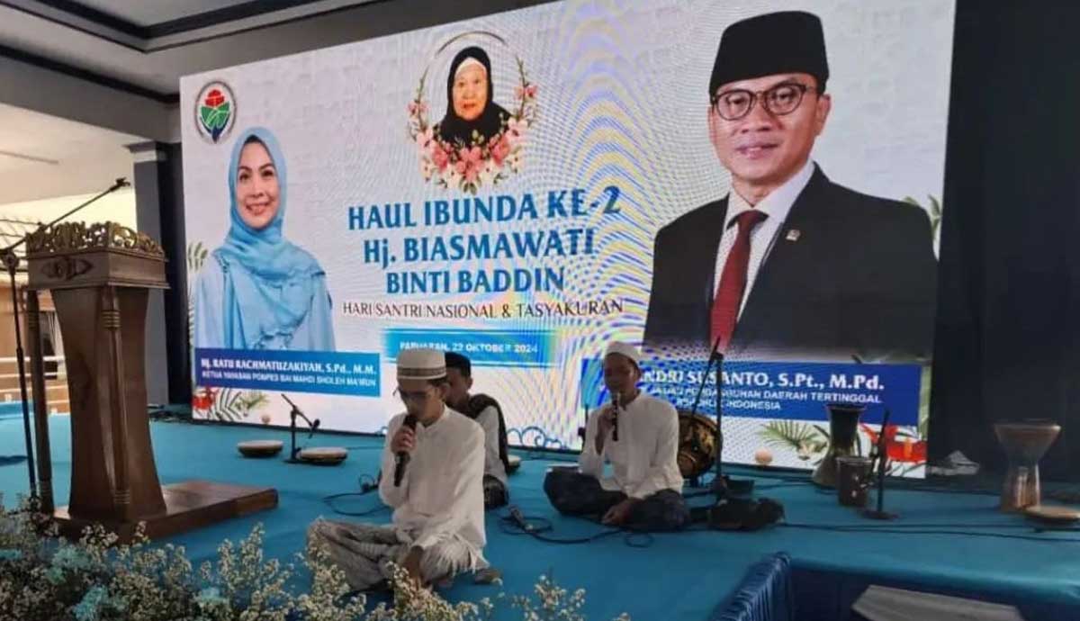 Acara Haul Ibunda, Yandri Kirim Undangan Pakai Kop Surat Kemendes Foto : Ist