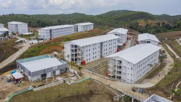 ASN Akan Pindah Ke IKN Mulai Januari 2025 Rusun di IKN. Foto : Ist