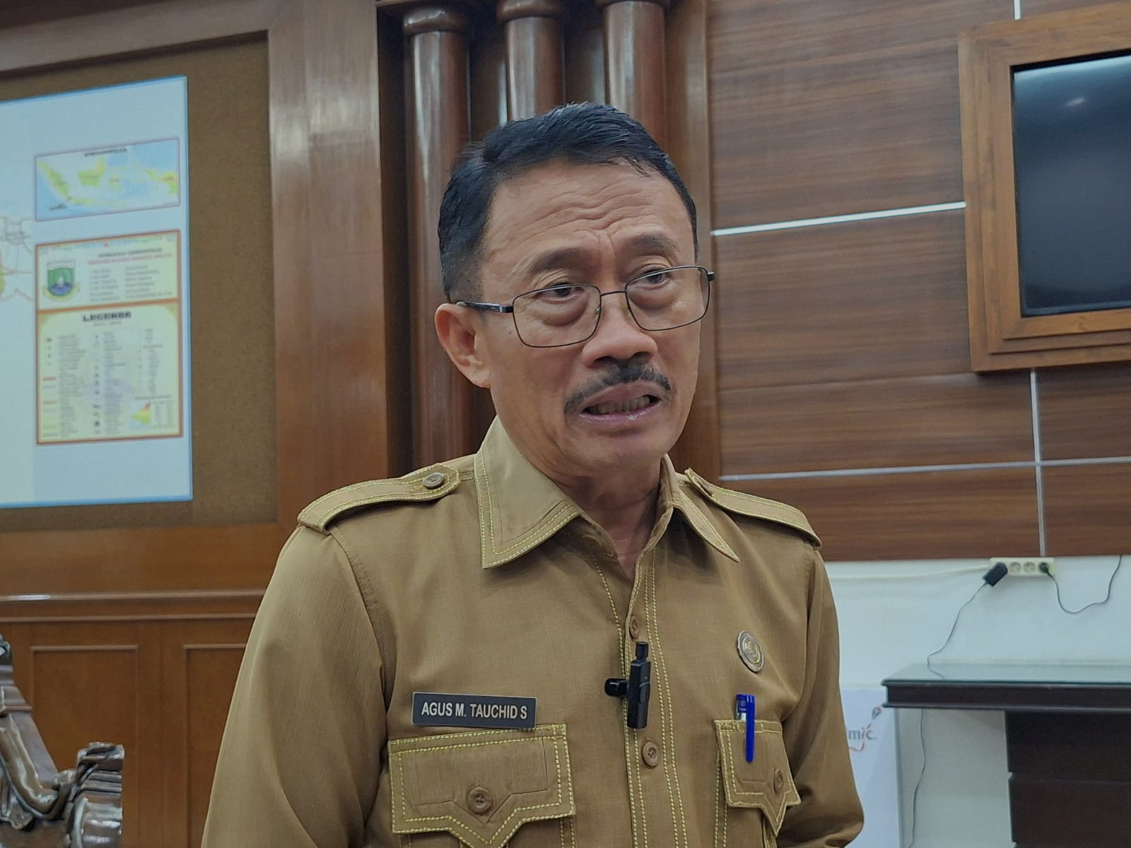 Distan Siapkan Desain Panen Tiap Bulan Kadistan Banten, Agus M Tauchid.