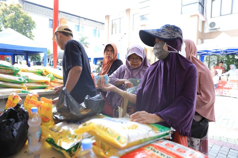 Gerakan Pangan Murah di Kota Tangerang Diserbu Warga Ist.