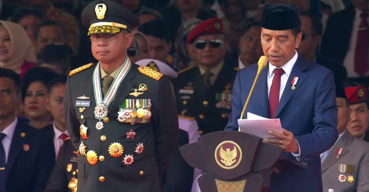 Jokowi: Jangan Sampai Ada Riak Yang Ganggu Keamanan Negara Foto : Ist