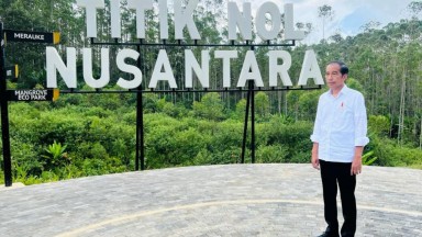 Jokowi Janji Bakal Sering Ke IKN Foto : Ist