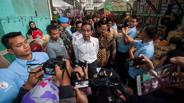 Jokowi Tetap Blusukan Sampai 15 Oktober 2024 Foto : Ist