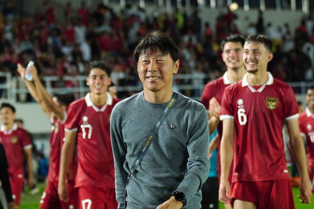 Kalah Dari China, STY Tegaskan Bukan Akhir Dari Segalanya Pelatih Timnas Shin Tae-yong. Foto : Ist