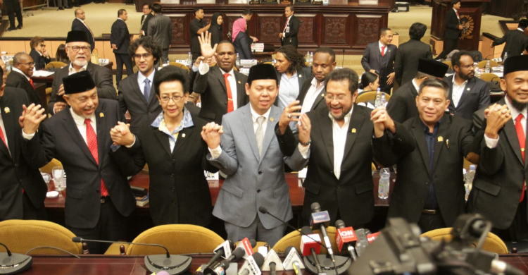 Kalahkan LaNyalla, Sultan Cs Resmi Pimpin DPD 2024-2029 Foto : Ist