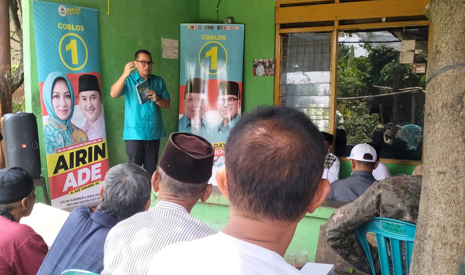 Kampanye di Benda Baru, Pilar Janji Akan Lanjutkan Pembangunan Yang Tertunda Foto : Ist