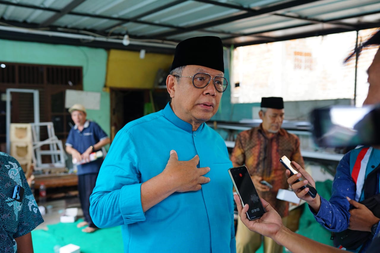 Kampanye di Ciputat, Benyamin Beri Solusi Soal Keterbatasan SMP Negeri Foto : Ist