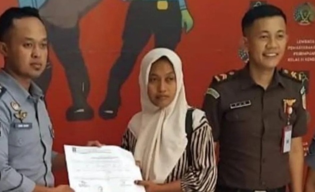 Kasus Penahanan Guru Honorer Supriyani Bergulir Ke Pengadilan Guru honorer Supriyani. Foto : Ist