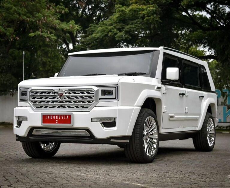 Kemenkeu Klarifikasi Pernyataan Anggito Soal Mobil Maung Untuk Menteri-Eselon I Mobil dinas Menteri Maung Garuda Limousine. Foto : Ist