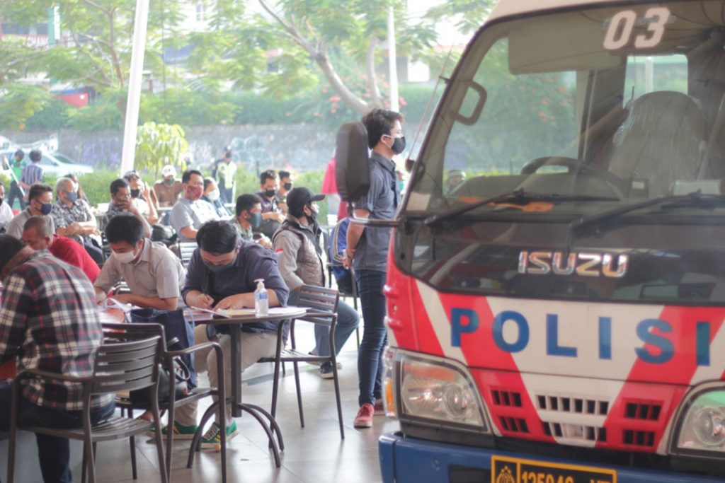 Lokasi Pembuatan SIM Keliling Tangsel Rabu 02 Oktober 2024 Foto : Ist