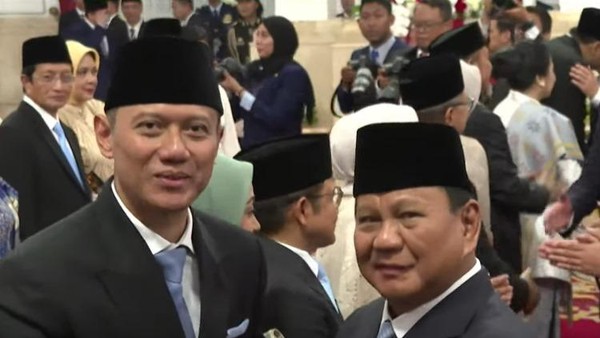 Menteri AHY Belum Dapat Kantor Foto : Ist