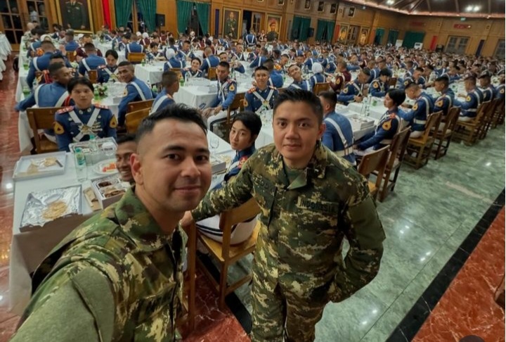 Pengalaman Seru Para Menteri-Wamen Di Lembah Tidar Foto : Ist