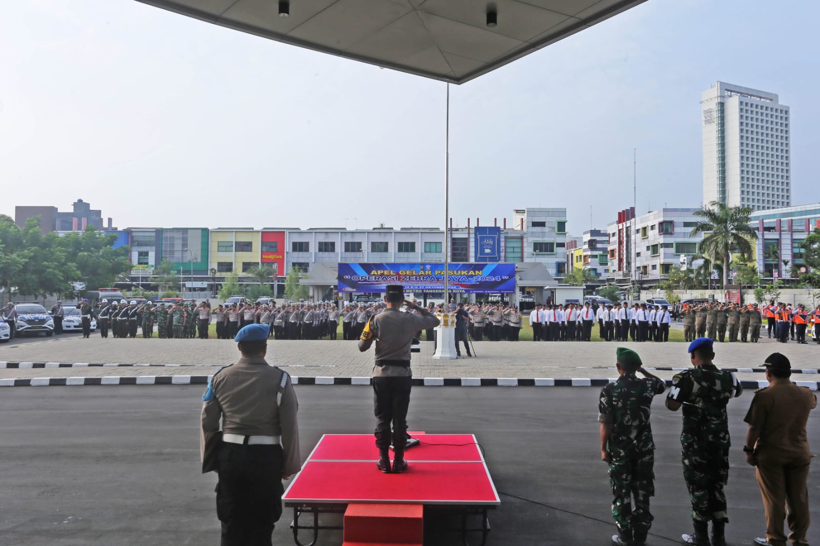 Polres Tangerang Gelar Operasi Zebra Jaya Jelang Pelantikan Presiden Ist.