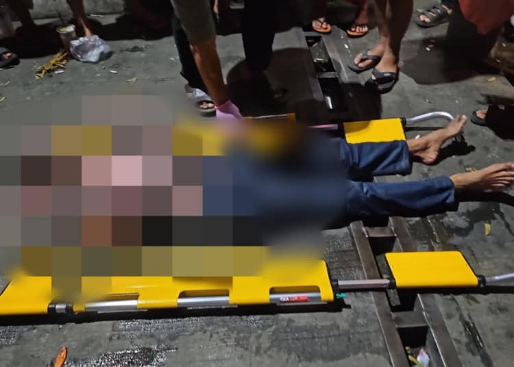 Pria yang Bakar Diri di Pondok Aren Meninggal Dunia Foto : Ist