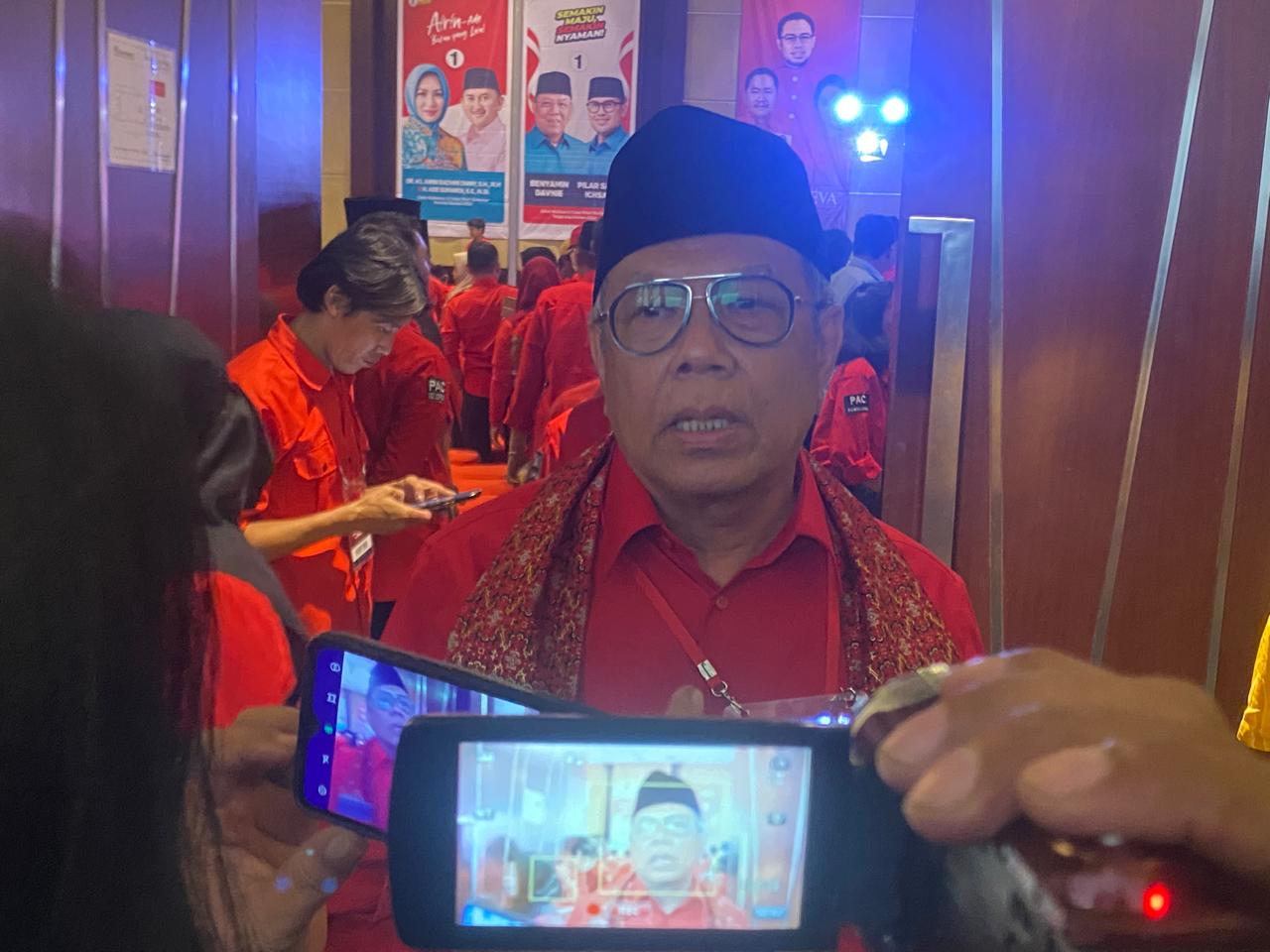 Rakercabsus PDI-P Tangsel, Benyamin Jadi Makin "Pede" Menangi Pilkada Foto : Ist