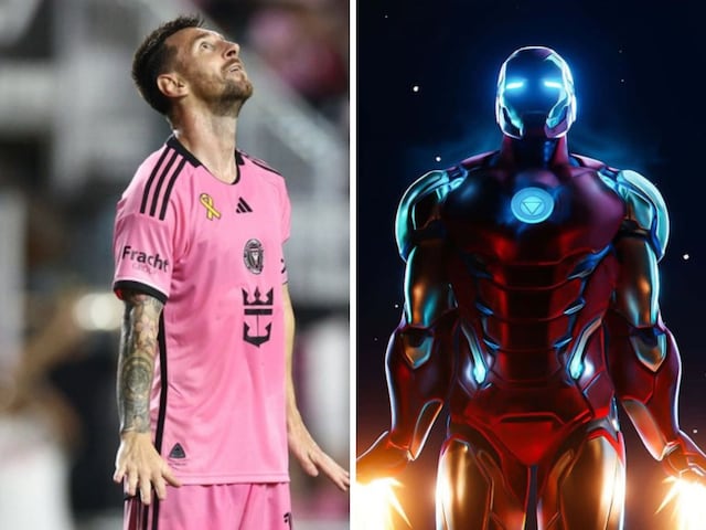 Selebrasi Gol Lionel Messi, Terinspirasi Dari Karakter Marvel Foto : Ist