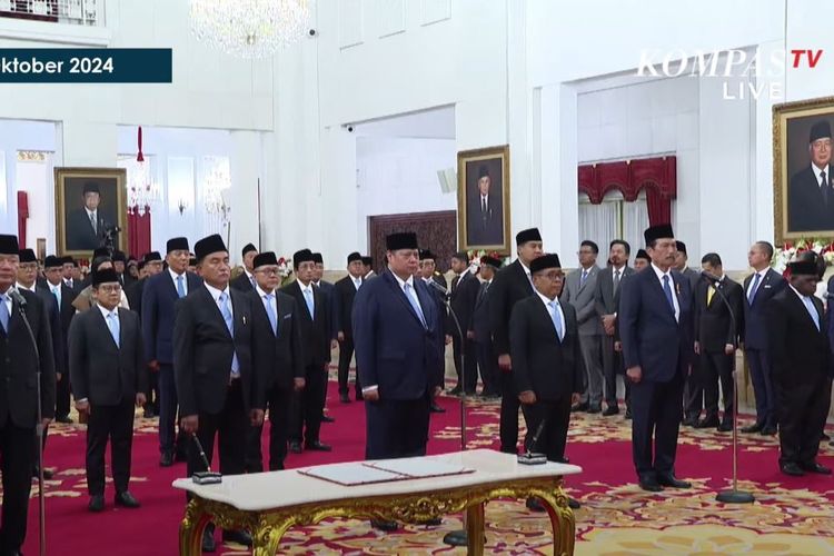 Wamenkeu: Tak Bebani APBN, Kabinet Merah Putih 109 Orang Foto : Ist