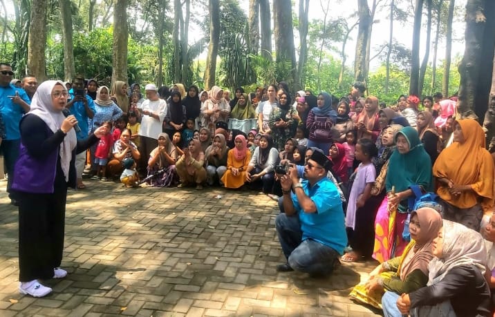Ziarah ke Makam Solear, Intan Nurul Hikmah Bakal Perbaiki Situs Wisata Religi di Kabupaten Tangerang Foto : Ist