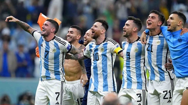 Asisst Messi Antar Argentina Menang 1-0 Dari Peru Timnas Argentina. Foto : Ist