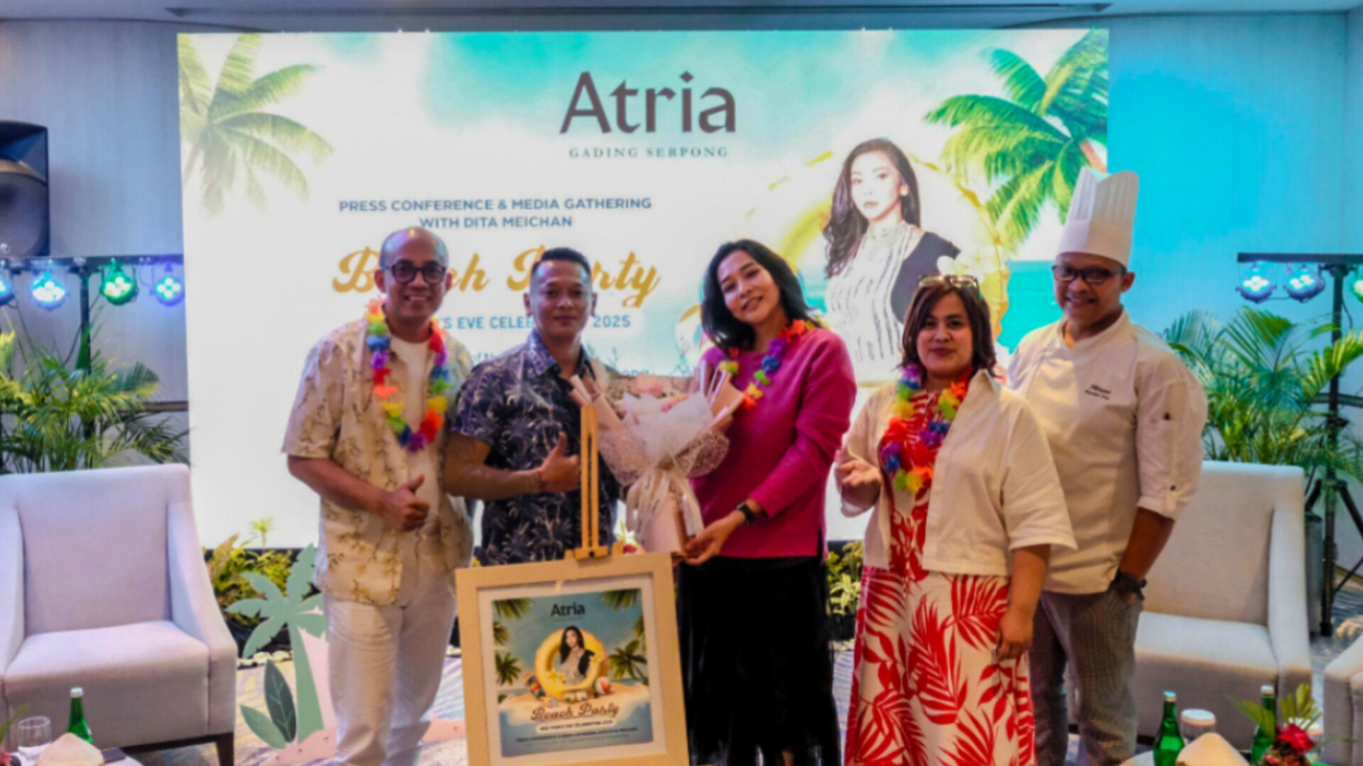 Atria Hotel & Residence Gading Serpong Tawarkan Paket Perayaan Malam Tahun Baru, Hadirkan Dita Meichan! Launching New Year's Eve Celebration with Dita Meichan (Ex Duo Maia) di Atria Hotel Gading Serpong, Jum'at (8/11). (tangselpos.id/lim)