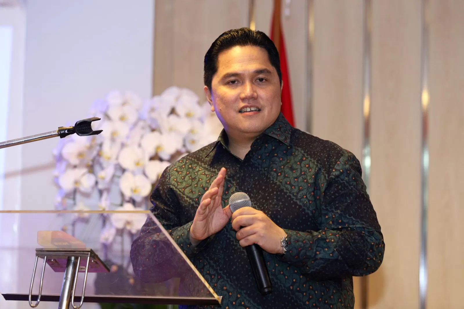 Erick Gercep Minta Bulog Cs Kolaborasi Dukung Program Makan Bergizi Menteri BUMN Erick Thohir. Foto : Ist