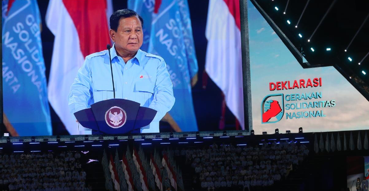Ingin Pimpin Pemerintahan Bersih, Prabowo: Yang Tidak Mau Bersama Saya, Minggir! Foto : Ist