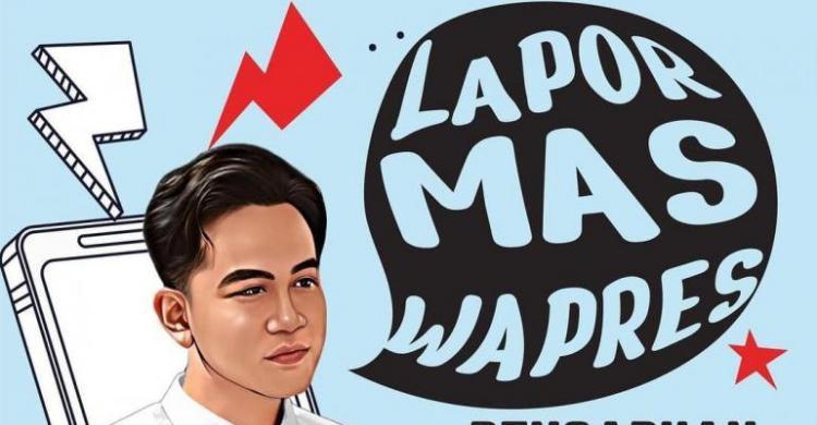 Lapor Mas Wapres Mendapat Antusiasme Masyarakat Sangat Tinggi Foto ; Ist
