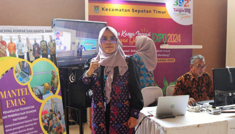 Mantel Emas Jadi Inovasi Unggulan Kecamatan Sepatan Timur Ist.