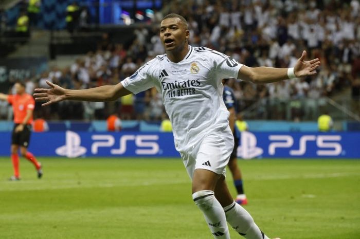 Mbappe Bermain Cemerlang, Antar Real Madrid Menang 3-0 Atas Leganes Bintang Real Madrid Kylian Mbappe. Foto : Ist