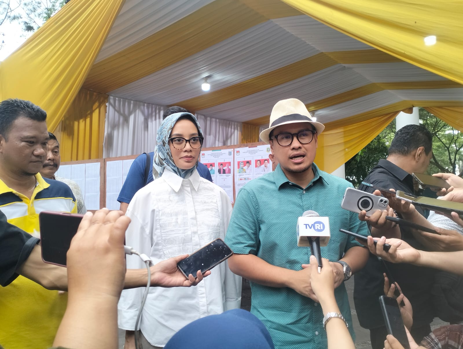 Pilar Saga Optimis Menang, Targetkan Raih Suara Lebih dari 70% Foto : Ist