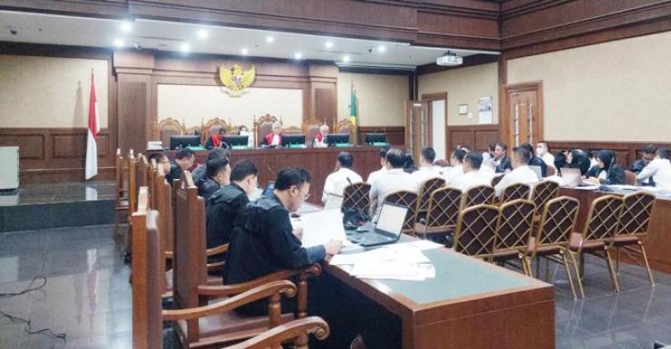 Tiap Bulan Mantan Plt Karutan KPK Mengaku Dapat Jatah Rp 10 Juta Sidang pungli kasus rutan KPK. Foto : Ist
