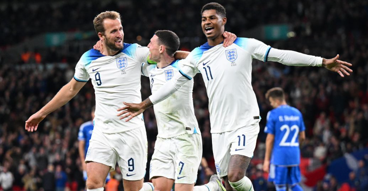 UEFA Nations League: Inggris Bungkam Yunani 3-0 Skuad Inggris. Foto : Ist