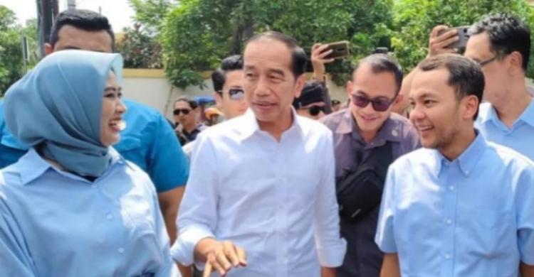 Usai Pensiun, Jokowi Kembali Blusukan Foto : Ist
