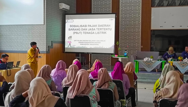 Badan Pendapatan Daerah Sosialisasikan Penggunaan Listrik Untuk Pembangunan Yang Adil Dan Merata Foto : Ist