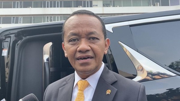 Bahlil Dikassentratih Jempol, Tolaj Ijin Eksport Eksport Kon Menteri EADM Bahlil Lahadalia. Foto : Ist