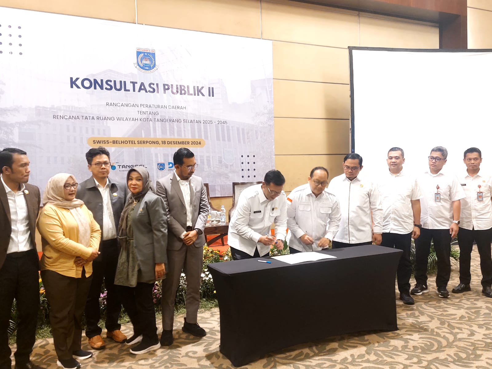 Konsultasi Publik Penyusunan RTRW, Pemkot Tangsel Lakukan Penyesuaian Fungsi Kawasan Foto : Ist